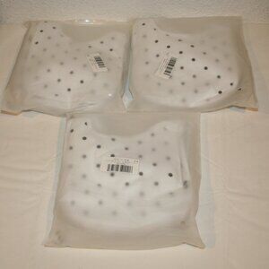 Gelisite 21 Pack (3 Pk of 7) Baby Cotton Absorbent Bibs - Drooling Teething NEW